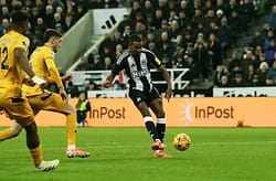 Isak’s hot streak continues as Newcastle beat Wolves